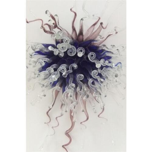 Free Shipping Modern Art Decoration Hand Blown Glass Wall Lamp