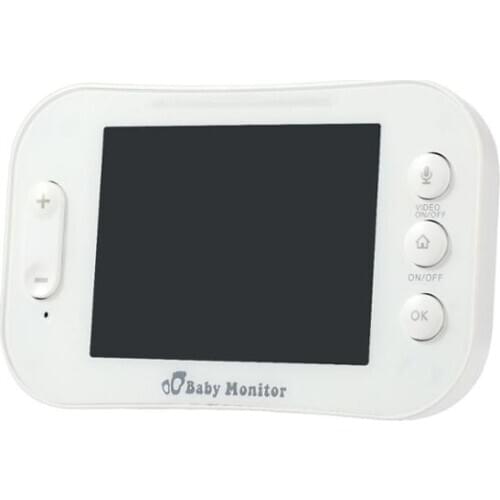 3.5 inch wireless digital baby monitor, intercom, music, sound detection, power saving mode, night vision