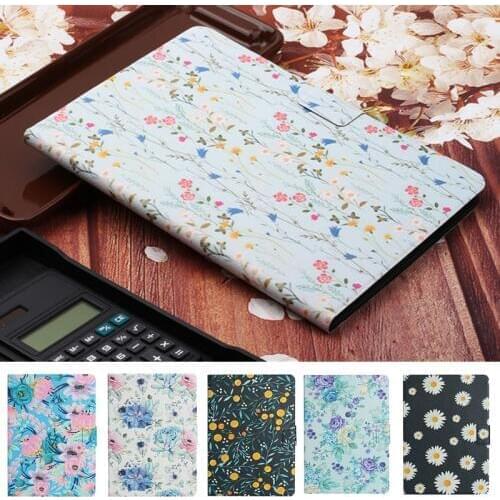 Case for iPad Mini 4 3 2 1 Case PU Leather Silicone Soft Back Cover Flower Smart Cover for iPad Mini 5 Case ipad mini 2019 Capa