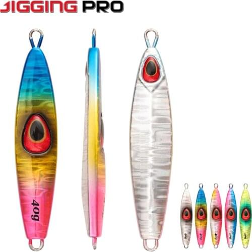 CASTFUN Casting Jig Lures 40g 60g 80g Jigging Lure Slow Jig Metal Jig Lures Fishing Tackle Saltwater For 2021 Summer fishing