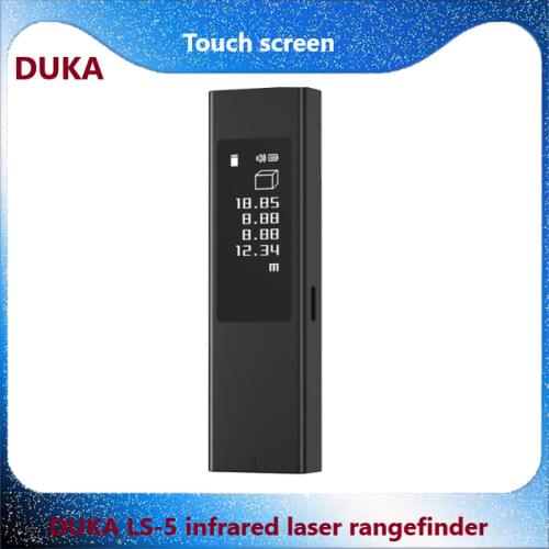 MIJIA DUKA LS5 40m Laser Rangefinder OLED Touch Screen High Precision Mini Portable Charging Range Finder Accurate Measurement