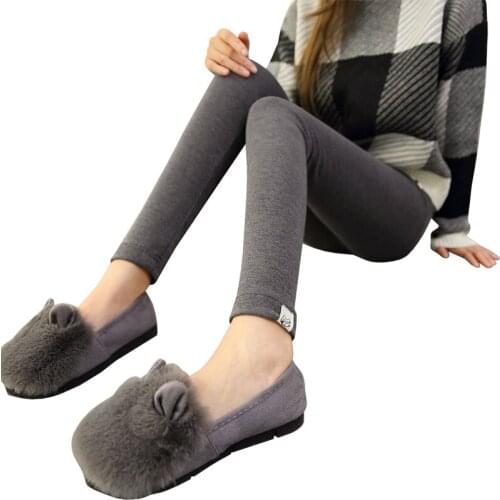 Maternity Leggings Cotton High ElasticTight Solid Pregnant Women Underwear Pants Spring Autumn