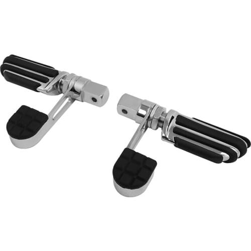 Motorcycle Chrome Foot Peg Footrest Heel Stirrup For Honda VTX1800 02-11 VTX1300 03-09 VTX