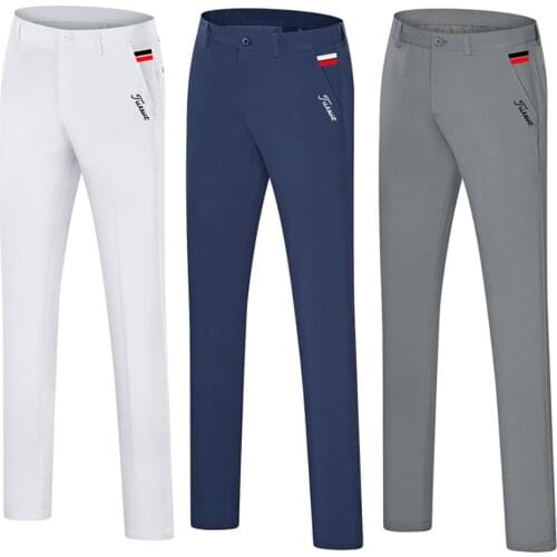 Golf Clothing Mens Autumn New Sports Outdoor Leisure Breathable High-Quality Ball Pants Fashion Anti-Pilling Put Friction Pants