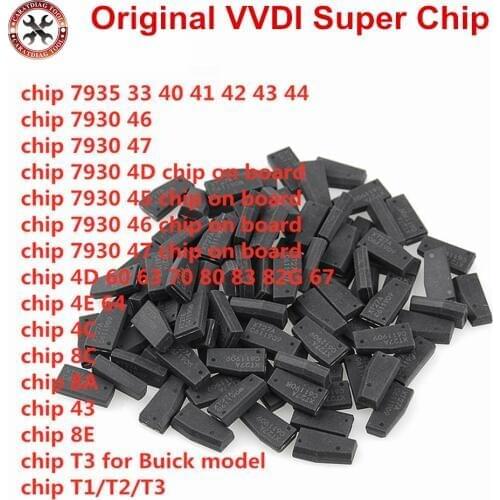 10pcs/20pcs/30pcs Original Xhorse VVDI Super Chip XT27A01 XT27A66 XT27C75 Transponder for VVDI2 VVDI Mini Key Tool