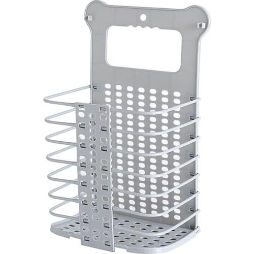 Plastic Dirty Laundry Basket Foldable Laundry Baskets Dirty Clothes Hanging Storage Hampers Large Capacity Storage Home