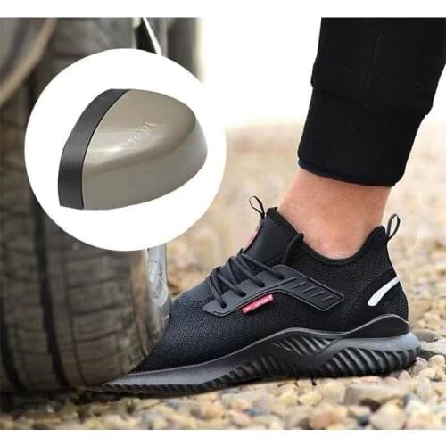Work Boots Safety Steel Toe Shoes Men Safety Shoes Work Sneakers Indestructible Work Shoes For Men Steel Toe Cap Work Male Shoes