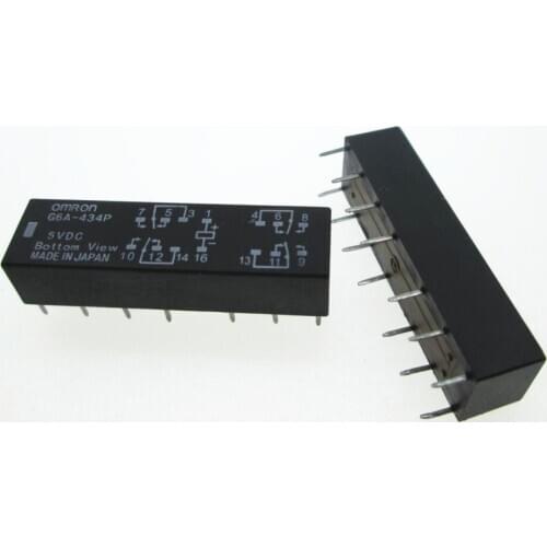 5V relay G6A-434P-5VDC G6A-434P 5VDC G6A434P 5V 5VDC DC5V DIP14