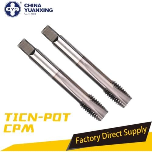 Cnc machine tool Machine tap manufacturers Machine tap M14*1.25 TICN coating for SUS303 304 316L 6061 6065 7075