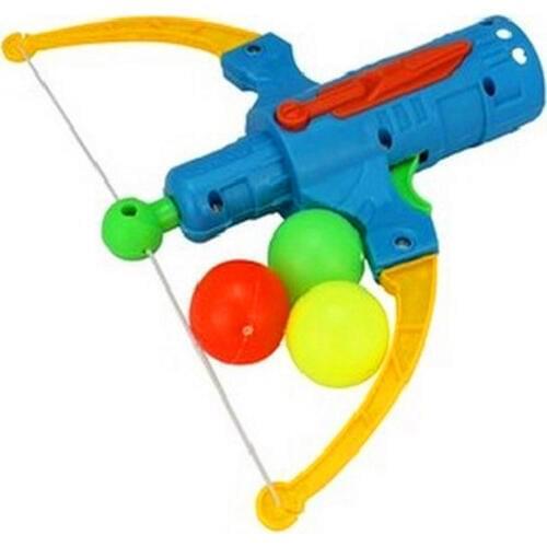 Arrow Table Tennis Gun Bow Archery Plastic Ball Flying Disk Shooting Toy Outdoor Sports Children Gift Slingshot Hunting Boy Toy