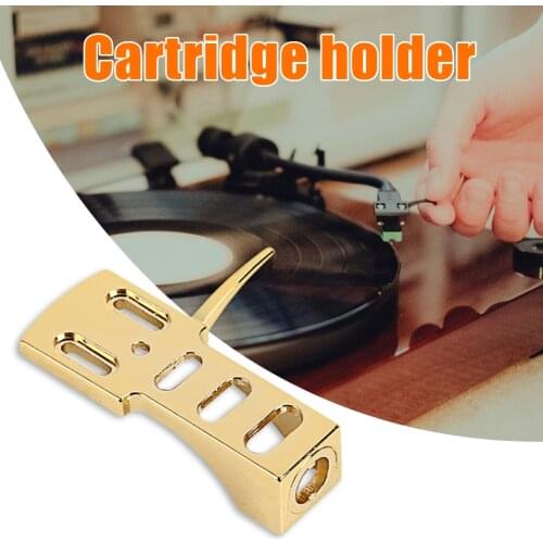 Universal Turntable Player Holder Vinyl Record Player Aluminium Headshell Mount Phono Cartridge Replace Phonograph Holder