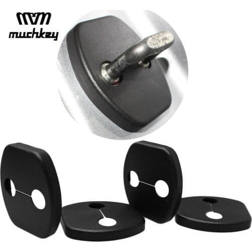 Door Lock Protective Cover Door Striker Covers Fit for Nissan Versa Sunny Sylphy Livina Qashqai Teana March Tiida X-trail Murano