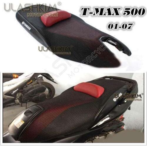 3D 7mm Sunscreen Cushion Cover Modified T-Max Seat Cover Heat Insulation Cushion Cover for Yamaha Tmax500 tmax530 2001-2007
