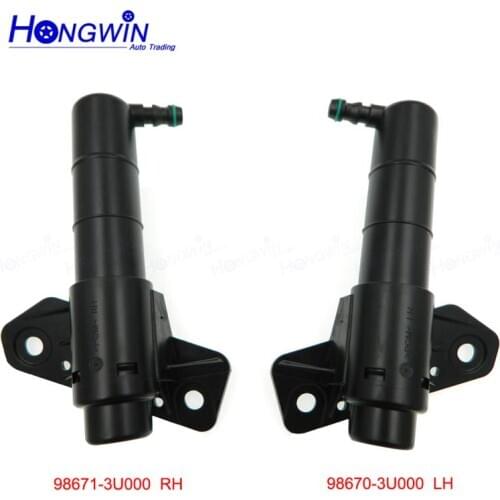 98670-3U000 Front Left&Right Car Headlamp Headlight Cleaning Washer Spray Nozzle Jet Cover Cap For KIA sportage 3 2010-2014