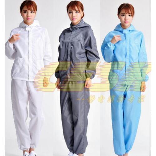 Anti-static Laboratory clothing Workshop Suit No Static electricity Hooded