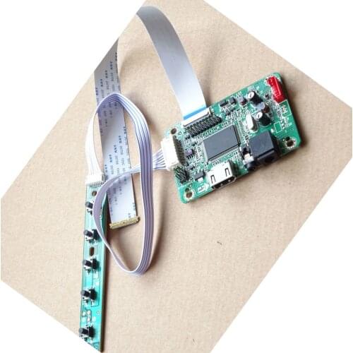 For B156XW04 V.8/B156XW04 V7 1366X768 15.6" EDP mini LCD LED monitor notebook panel cable controller drive board HDMI-compatible