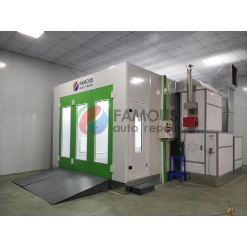 FMS8100 portable mobile car paint spray booth used car painting oven