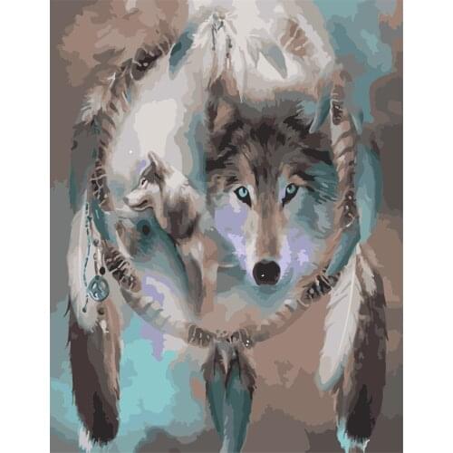 Sage True Oil Painting By Number Set On Canvas 40x50cm No Frame Set Acrylic Paint For Adults Picture Drawing Color By Numbers