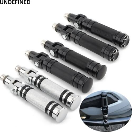 Foot Pegs Motorcycle Footpegs Folding Footrests Pedals Racing Modified 10mm Universal