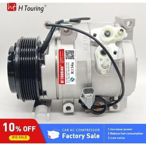 For denso 10s17c Toyota Prado ac compressor Toyota PRADO GRJ120R 4000 4.0L 88320-6A010 88320-6A011 88320-6A001 883206A001 PV7