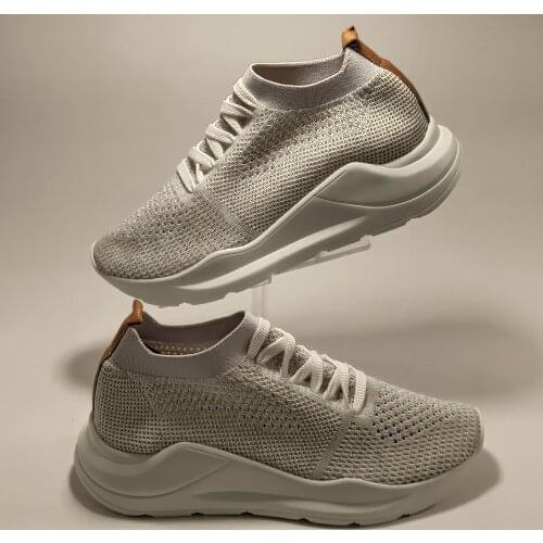 Womens Casual Sneakers Knitwear Spring and Summer Fashion Lightweight Comfy Breathable Design Stretch High Quality Shoes
