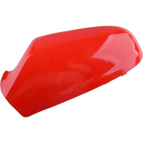 CITALL Left Side Rearview Wing Mirror Cover Cap Fit For Vauxhall Opel Astra H MK5 2004 2005 2006 2007 2008 2009 Red