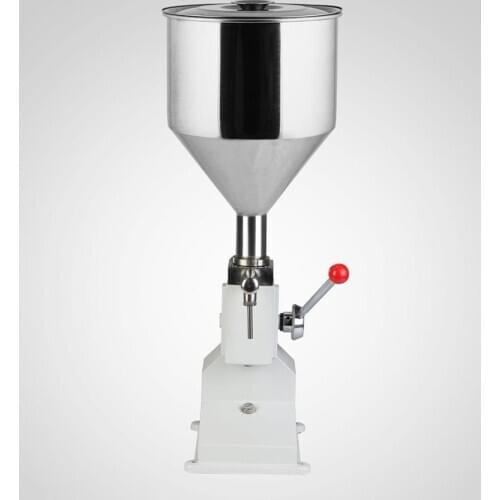 Bottle Filling Machine 5-50ml Liquid Filling Machine Stainless Steel for Cream Shampoo Cosmetic Bottler Filler