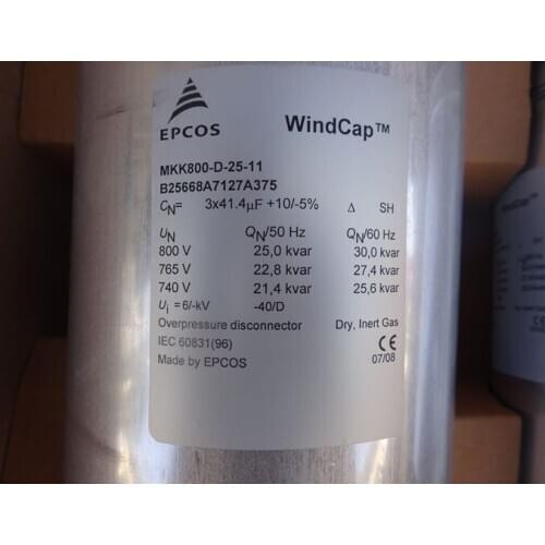 MKK800-D-25-11/B25668A7127A375 EPCOS 3X41.4UF original stock