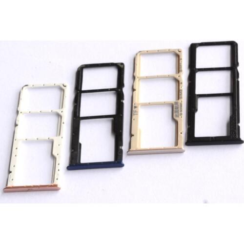 Nano Sim Card Micro SIM Card SD Reader Holder Sim Tray Adapter replacement for Huawei Y9 2018