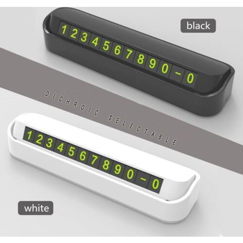 New Car Styling Temporary Parking Card Phone Number Card For Opel Astra Corsa Insignia Astra Antara Meriva Zafira Corsa Vectra