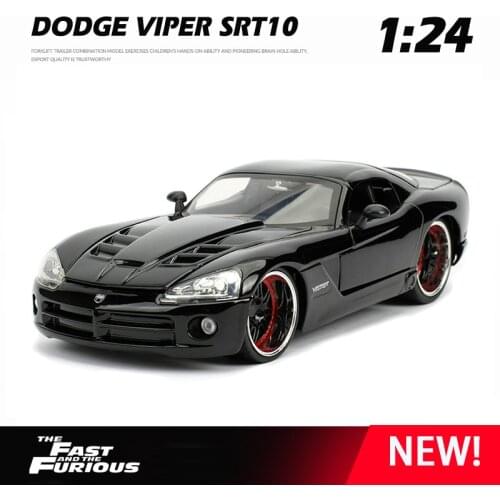 New 1:24 Dodge Viper SRT10 Toy Alloy Car Diecasts & Toy Vehicles Car Model Miniature Scale Model Car Toys For Children