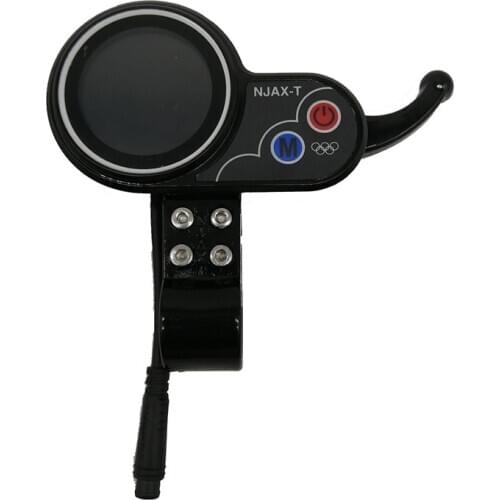 New NJAX Intelligent Brushless Controller and LCD Acceleration Instrument for Electric Scooter E-Bike 36V / 48V Universal