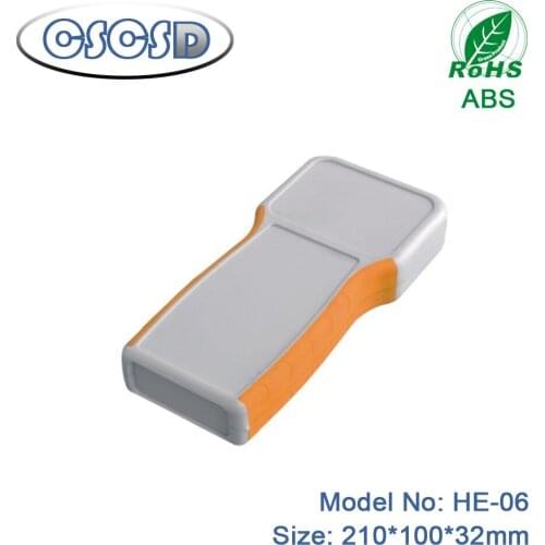 1pcs 210*100*32mm customize plastic handheld enclosure plastic box enclosure electronic handheld plastic electronic enclosure