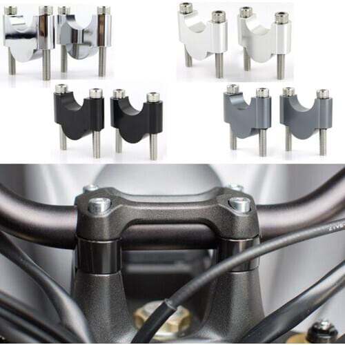 For Beta 250RR 300RR 350 RR 390RR 400RR 430RR 450RR 498RR 28mm 1 1/8" Handlebar Risers Fat Bar Mounting Motorcycle CNC Billet