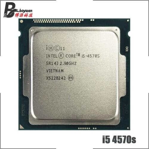 Intel Core i5-4570S i5 4570s 2.9 GHz Quad-Core Quad-Thread CPU Processor 6M 65W LGA 1150