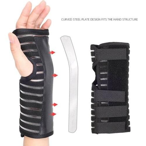 Adjustable Medical Wristbands Wrist Brace Support Sleeve For Sprained Joint Protection Fixed Palm Guard Carpal Tunnel Syndrome