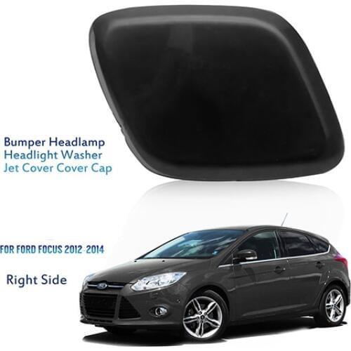 RH Side Bumper Headlight Headlamp Washer Jet Cover Cap For Ford Focus 2012-14