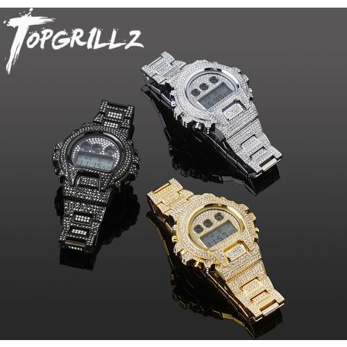 Модные женские часы TOPGRILLZ China At AliExpress