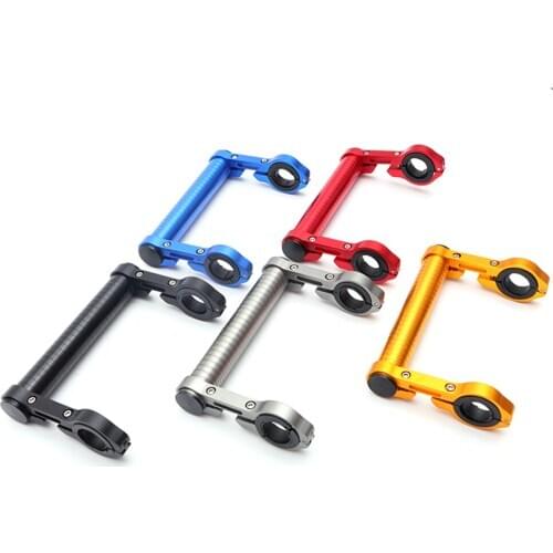 Mountain bike aluminum alloy extension frame riding extension bike clip bicycle code meter lamp holder fixed seat code table fra