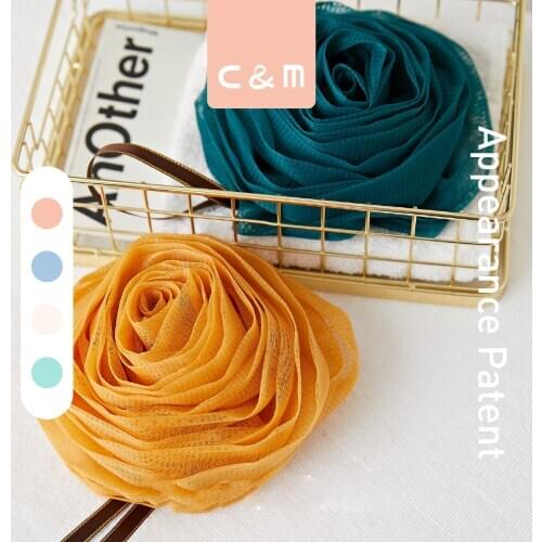 Bath sponge Shower flower Wisp for body Mesh Foaming Sponge Bubble Ball Body Skin Cleaner Tools Bathroom Accessories Bath ball