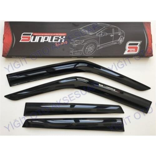 For NISSAN JUKE Rain Wind Deflector 2010-2018 Sunshade Curtains Car Windshield Auto Accessory Universal Spilitter Mud Flaps