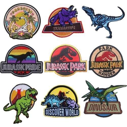 Embroidered Badges Iron-On Shirts Cloth Sticker Stripes Apparel Cowboy Appliqued Decal For Clothes Patches For Clothes With Iron