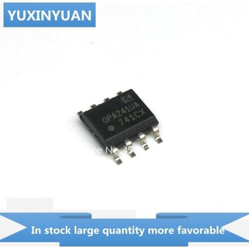YUXINYUAN 10PCS/LOT OPA241UA OPA241 241UA A241U OPA241 SOP8 in stock in stock