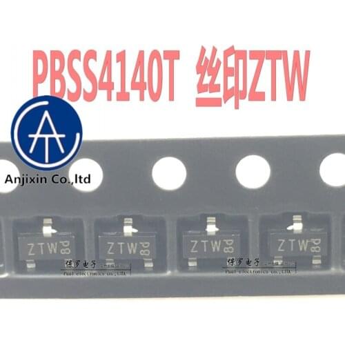10pcs 100% orginal new transistor PBSS4140T silk screen ZTW 1A 40V SOT-23 real stock