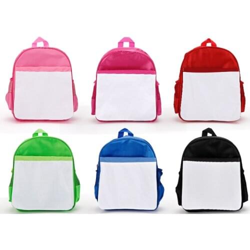 10Pcs/Lot Custom Sublimation Blank School Bag/Book Bag/Backpack For Gifts/Advertising