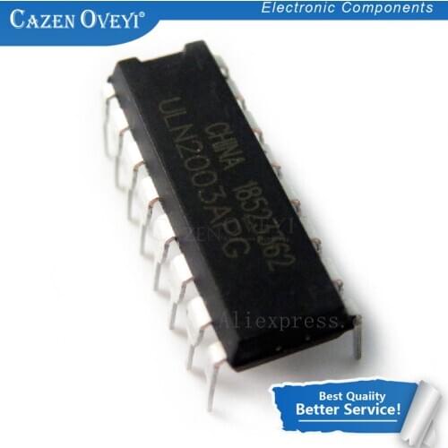 10pcs/lot ULN2003APG ULN2003 DIP-16 In Stock