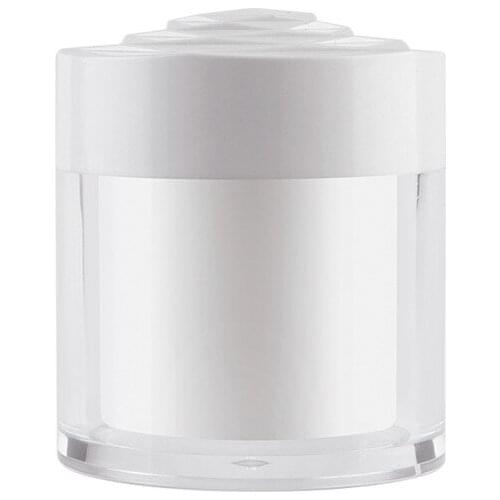 25 pcs/lot 20g 30g 50g Facial Cream Jar Plastic Clear Empty Cosmetic Containers Makeup Packaging Eyeshadow Case Cream Container