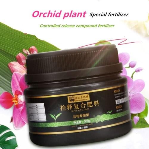 500g Slow-release granular compound fertilizer Orchid plant special fertilizer for bonsai home gardening