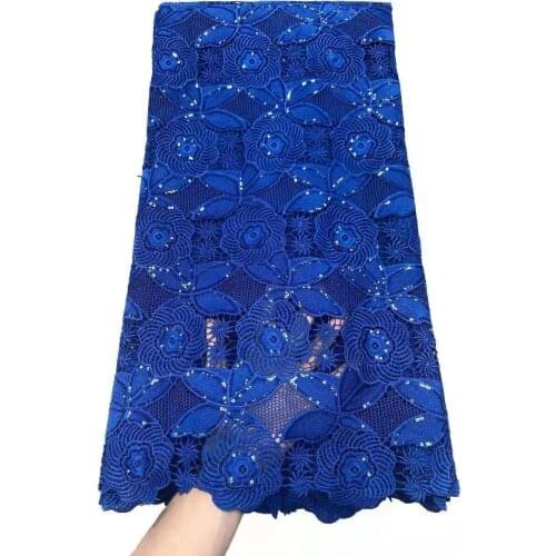 African Cord Lace Fabric Swiss Lace Fabric 2021 High Quality Nigerian African Guipure Lace Fabric Punch Water Soluble For Party
