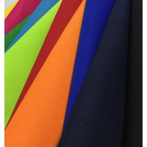 Free Shipping 1M*1.5M Multicolor Uniform Cloth Gabardine Polyester Solid Color Hand Comfortable Apron Fabric